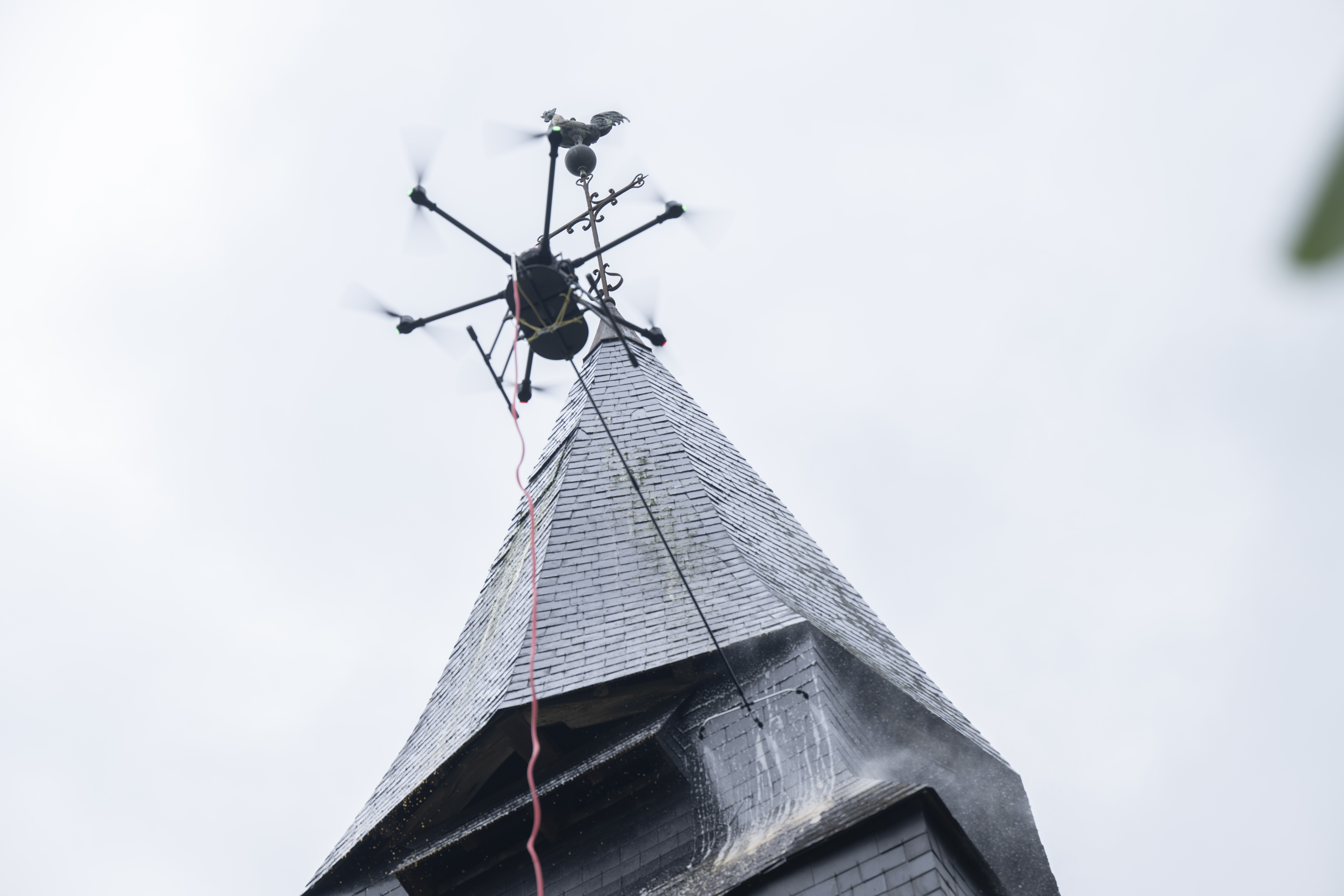 Nettoyage de toiture